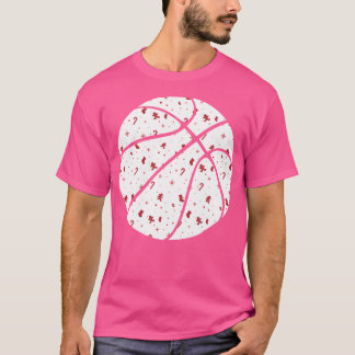 Abstract Basketball Design - Motivational Sports - T-Shirt