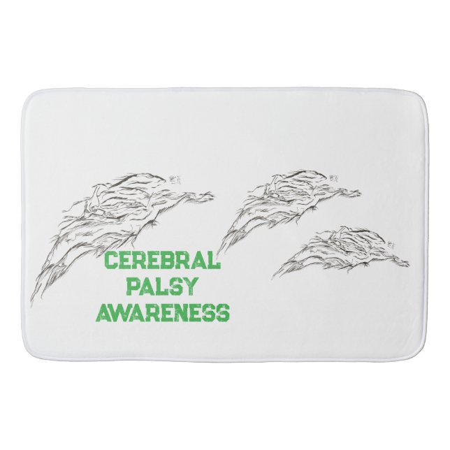 abstract bath mat (Front)