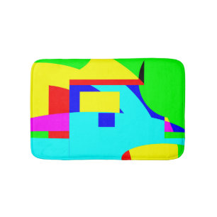Abstract Bath Mat