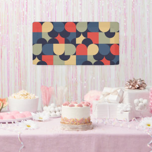 Abstract Bauhaus Style Banner