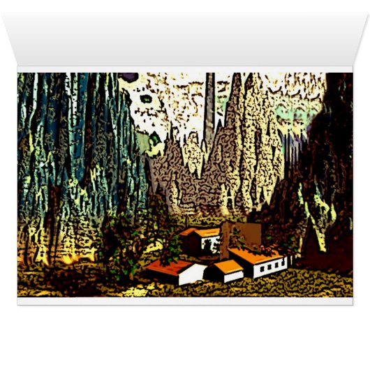 Abstract Bavarian Landscape (Inside Horizontal (Bottom))