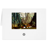 Abstract Bavarian Landscape Cards (Back Horizontal)