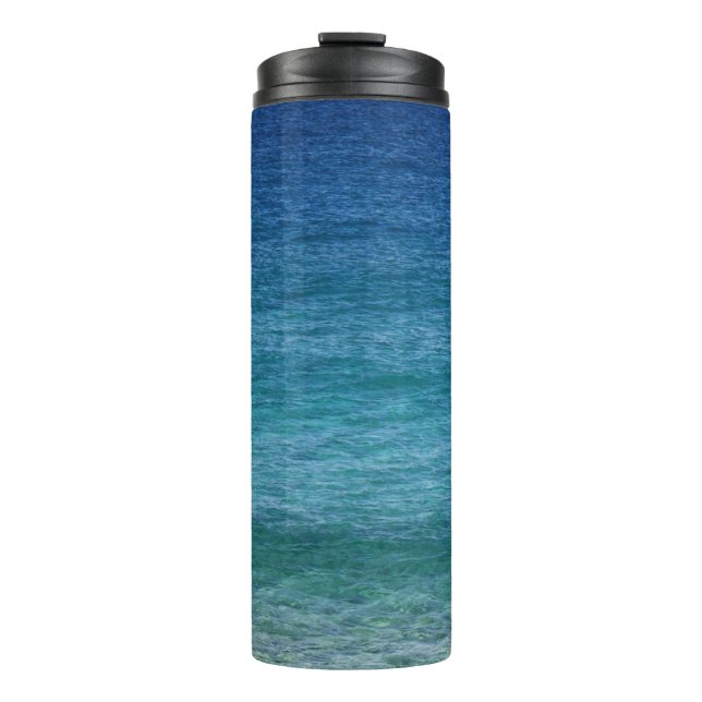 Abstract Beach Background 42 Thermal Tumbler (Front)