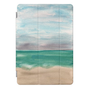 Abstract Beach Watercolor iPad Pro Cover