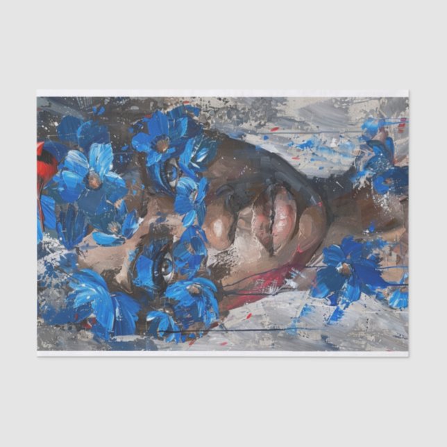 Abstract Beauties1 Tissue Paper (Front)