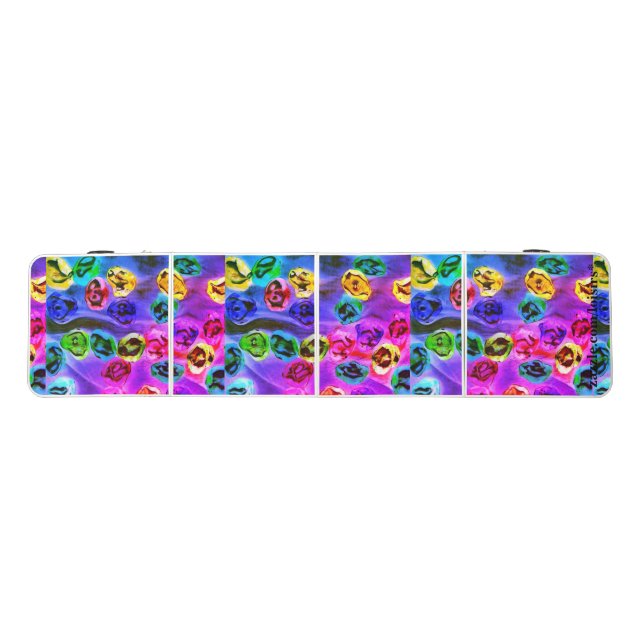 Abstract Beer Pong Table (Top)
