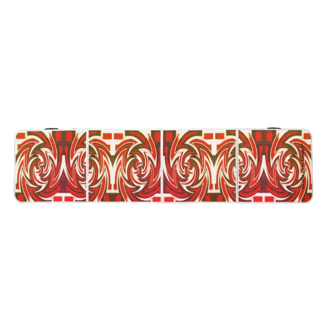 Abstract Beer Pong Table (Top)
