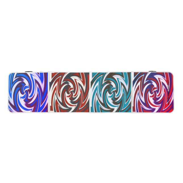 Abstract Beer Pong Table (Top)