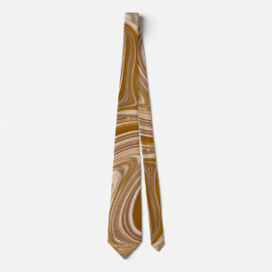 Abstract Beer Time Neck Tie