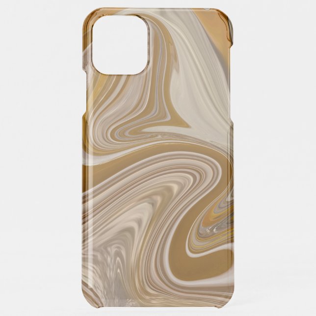 Abstract Beer Time Uncommon iPhone Case (Back)