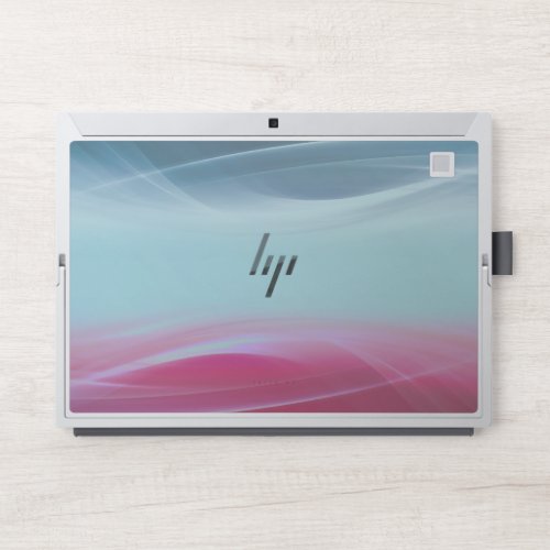Abstract Bicolor HP Laptop Skin