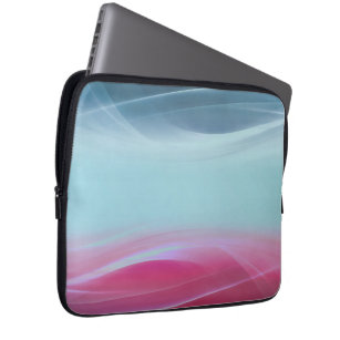 Abstract Bicolor Laptop Sleeve