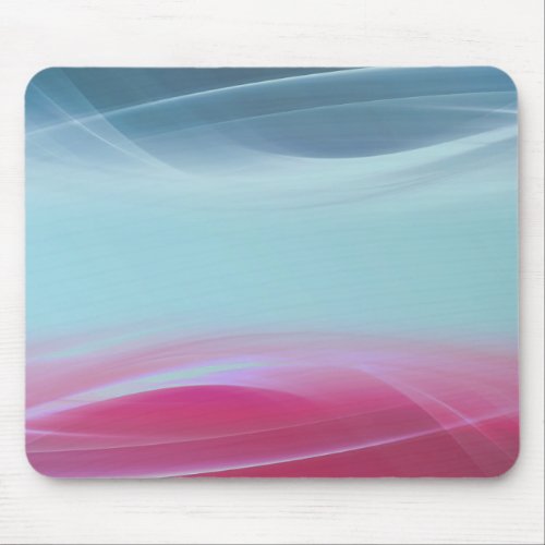 Abstract Bicolor Mouse Pad