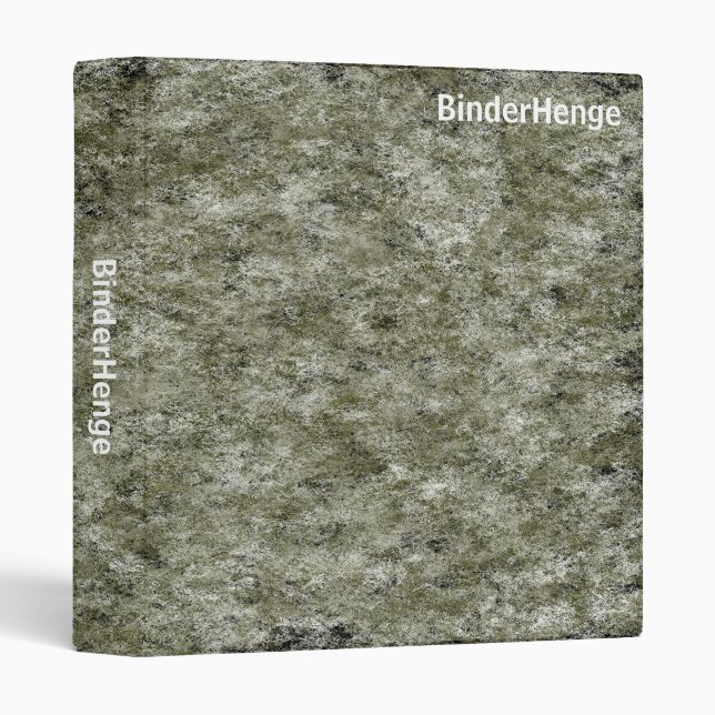 Abstract - BinderHenge 3 Ring Binder (Front/Spine)
