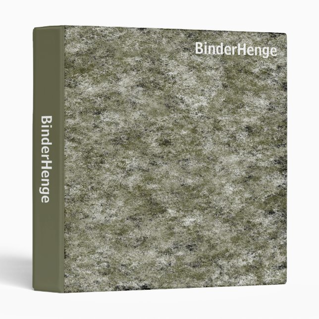 Abstract - BinderHenge II 3 Ring Binder (Front/Spine)