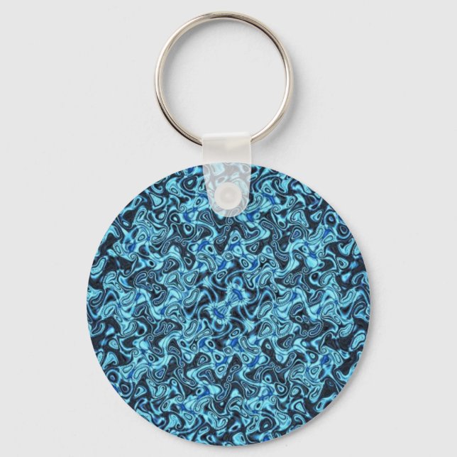 abstract biology keychain (Front)