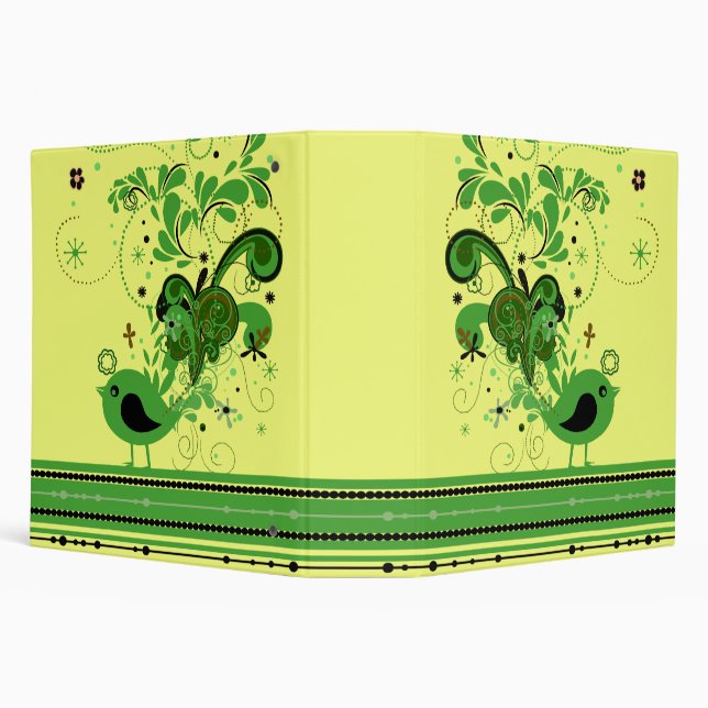 Abstract Bird Binder (Background)