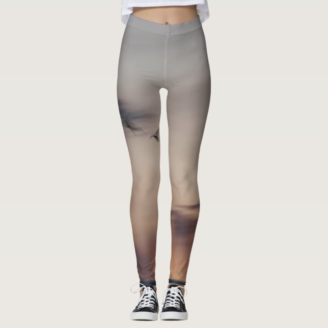 Abstract Bird Leggings (Front)