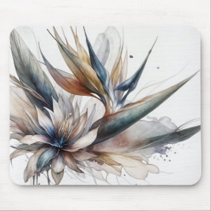 Abstract Bird of Paradise Mouse Pad
