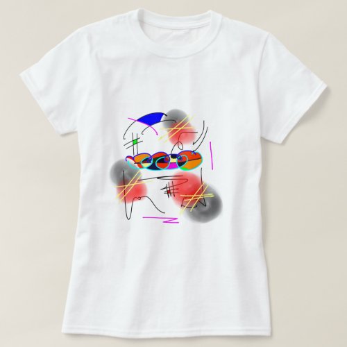 abstract birds T_Shirt