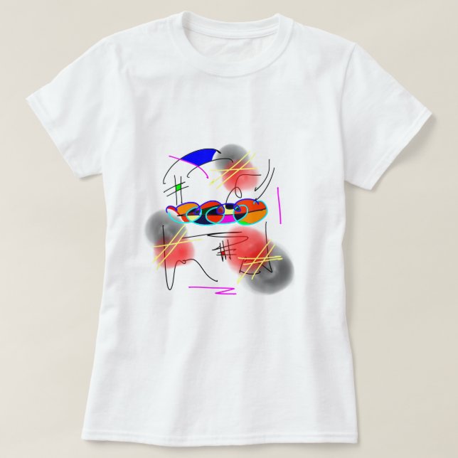 abstract birds T-Shirt (Design Front)