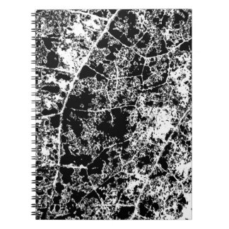 Abstract Black and White Notebook