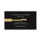 Abstract Black Brushstrokes with Mascara Wand