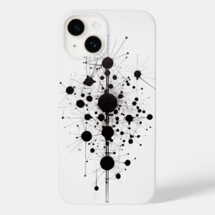Abstract Black Circle Army Case-Mate iPhone 14 Case