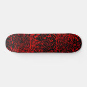 Abstract Black/Red Design #3 Skateboard | Zazzle