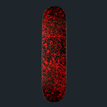Abstract Black/Red Design #3 Skateboard<br><div class="desc">This is an abstract black and red design by Cirobb</div>