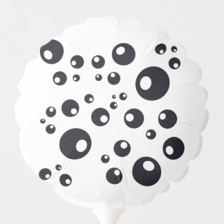 Abstract black & white balloon
