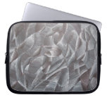 Abstract Black &amp; White Laptop Sleeve at Zazzle