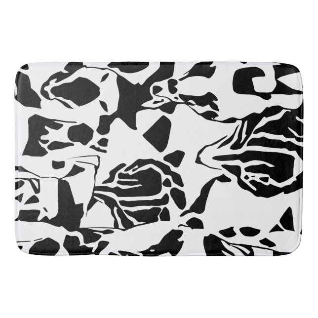 Abstract Black & White Mat (Front)