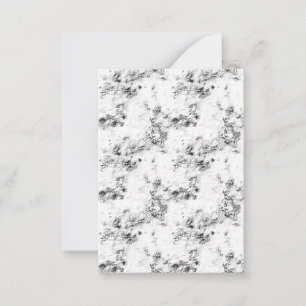 Abstract Black White Note Cards Minimalist Art