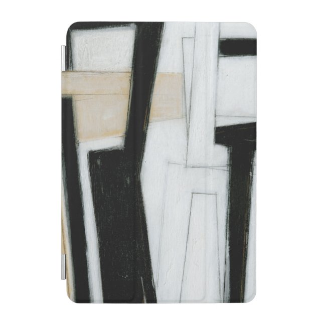 Abstract Black & White Painting iPad Mini Cover (Front)