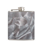 Abstract Black &amp; White Vinyl Wrapped Flask - Usa at Zazzle