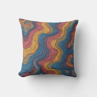 Abstract Bliss: Modern Art Patterned Cushions