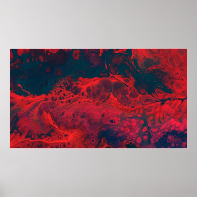 ABSTRACT BLOOD VEIN POSTER (Front)