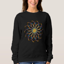 abstract blu flower