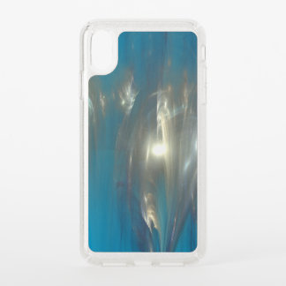 abstract blue and silver case for Samsung Galaxy