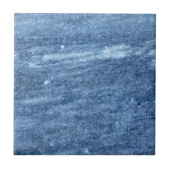 Abstract Blue And White Marble Tile by lazytextures at Zazzle