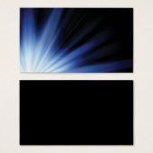 Abstract Blue Burst Layout (Front & Back)