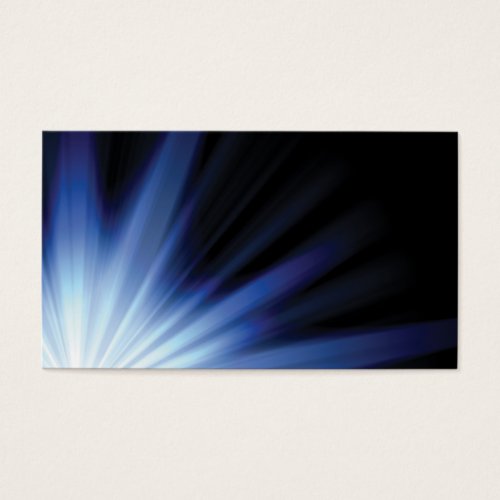 Abstract Blue Burst Layout Business Card Templates