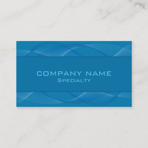 Abstract blue Business Cards