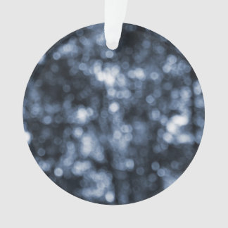 Abstract Blue Dots Acrylic Ornament