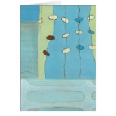 Abstract Blue Egg Parade Cards (Front)