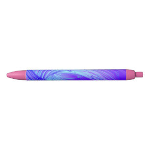 Abstract Blue Enchanted Garden Pen