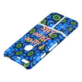 Abstract Blue Floral Pattern Uncommon Google Pixel Case (Top)