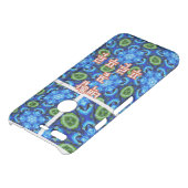 Abstract Blue Floral Pattern Uncommon Google Pixel Case (Top)