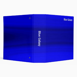 Abstract - Blue Galaxy (2.0in) Binder
